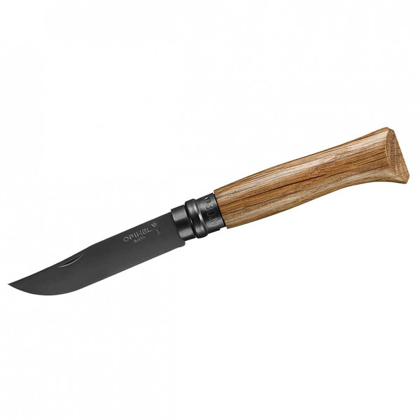 Opinel – Taschenmesser No 08 Black Oak – Mes Zwart