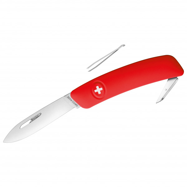 Image of Swiza - Schweizer Messer D00 - Messer Gr 7,5 cm rot bei Bergfreunde.ch - der Outdoor Shop