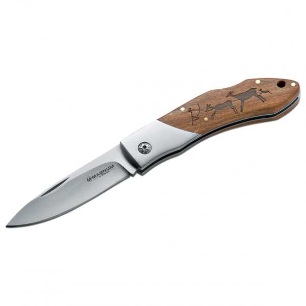 Image of Magnum - Caveman Steel - Messer Gr Klinge 8,2 cm grau bei Bergfreunde.ch - der Outdoor Shop