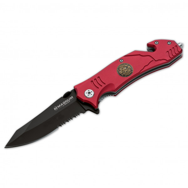 Image of Magnum - Fire Fighter - Messer Gr Klinge 8,3 cm rot bei Bergfreunde.ch - der Outdoor Shop