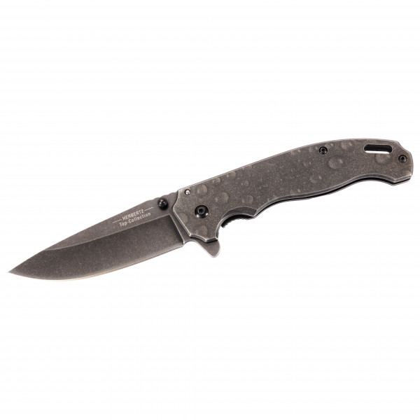 Image of Herbertz TOP-Collection - Einhandmesser Wassertropfen - Messer edelstahl / wassertropfoptik bei Bergfreunde.ch - der Outdoor Shop