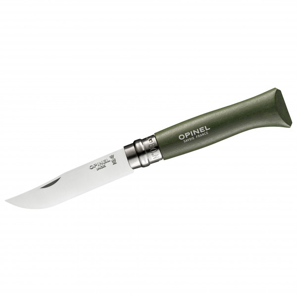 Image of Opinel - Taschenmesser No 08 - Messer Gr 8,5 cm Klinge beech / khaki