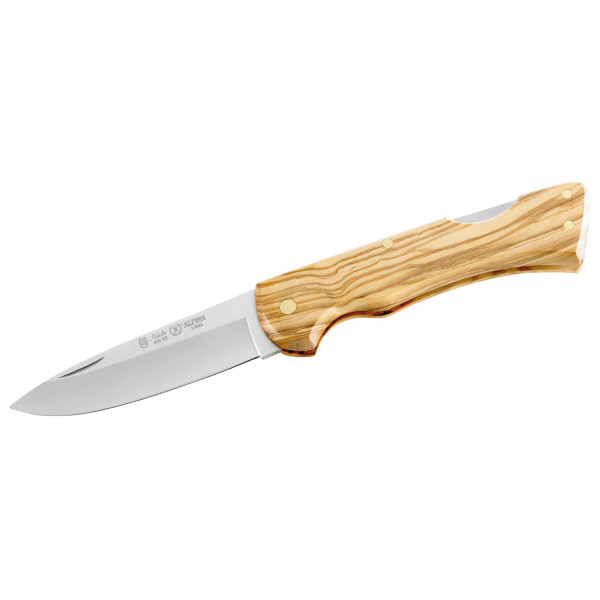 Image of Nieto - Taschenmesser An.58 Stahl Olivenholz - Messer Gr 8,2 cm Klinge grün/ steel bei Bergfreunde.ch - der Outdoor Shop
