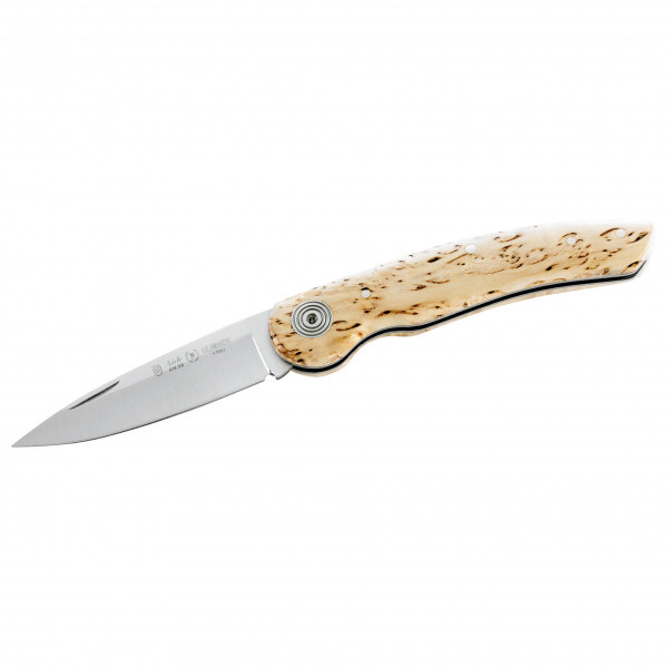 Image of Nieto - Taschenmesser mit Maserbirkegriffschalen - Messer Gr 7,3 cm Klinge birke / steel bei Bergfreunde.ch - der Outdoor Shop