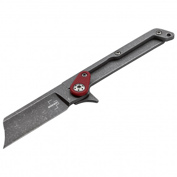 Böker Plus - Fragment G10 - Messer Gr Klinge 5 cm rot