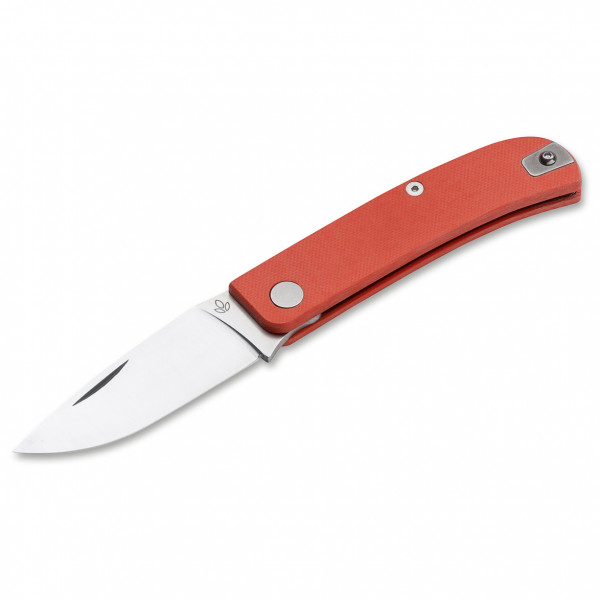 Image of Manly - Wasp 14C28N - Messer Gr Klinge 7,1 cm rot/weiß bei Bergfreunde.ch - der Outdoor Shop