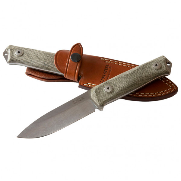 Image of LionSteel - B41 - Messer Gr Klinge 10,4 cm braun