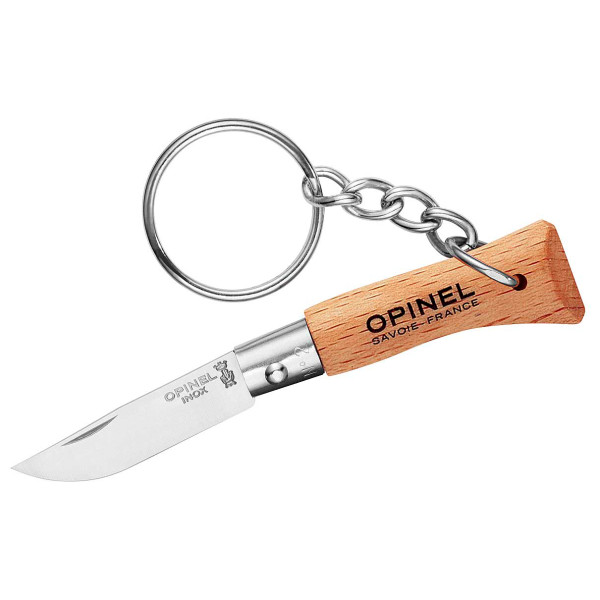 Image of Opinel - No 02 mit Anhänger - Messer Gr 3,5 cm beech
