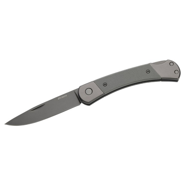 Herbertz - Taschenmesser Titanbeschichtung D2 Medium - Messer grau