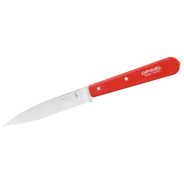 Opinel – Opinel No 113 Paysage Rillenmesser – Mes / Rood