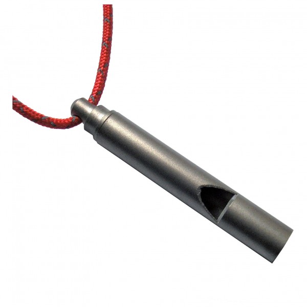 Image of Vargo - Titan Notfallpfeife - Signalpfeife metallic