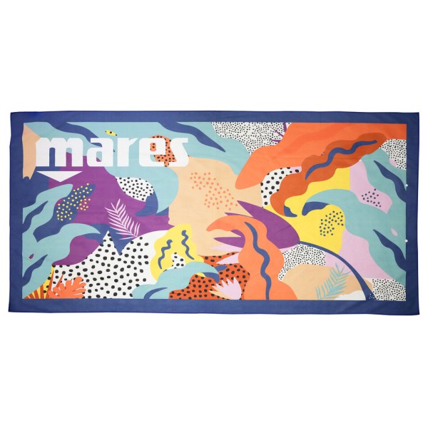Image of Mares - Seaside Towel - Mikrofaserhandtuch Gr 80 x 160 cm blau