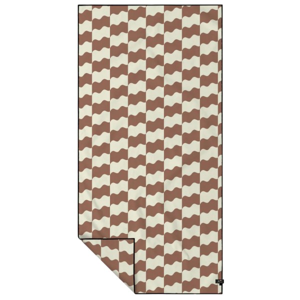 Slowtide Slowtide Checker Performance Quick-Dry Towel Mikrofaserhandtuch (Gr 76 x 152 cm |mousse)