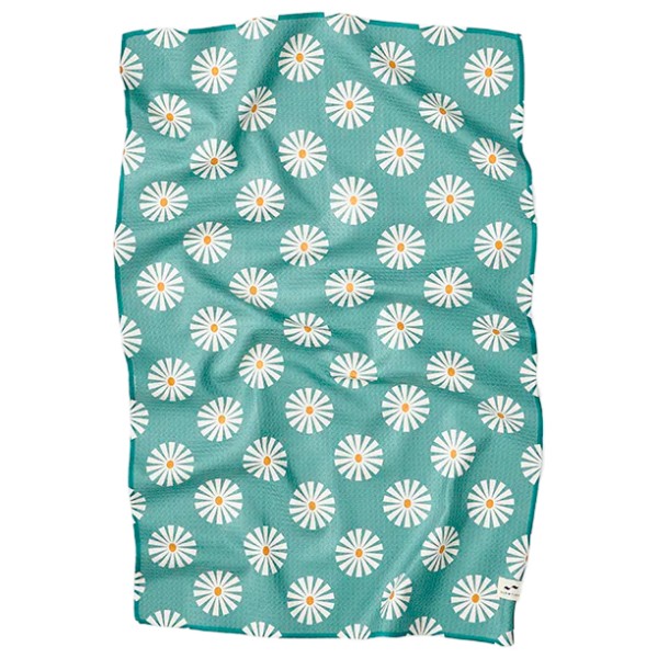 Slowtide Sun Dazed Microfiber Kitchen Towel Mikrofaserhandtuch (Gr 46 x 71 cm |grün)