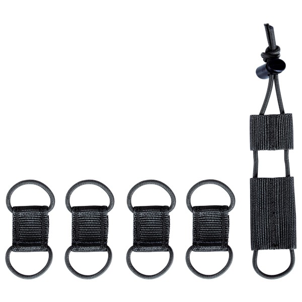 Tasmanian Tiger TT Cable Manager Set Molle-Befestigungsschlaufe (schwarz)