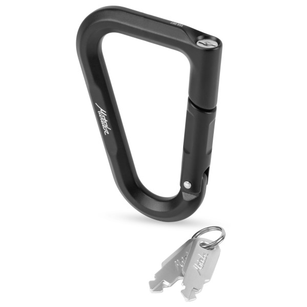 Matador – BetaLock – Materiaalkarabiner maat , Grijs