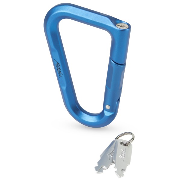 Matador – BetaLock – Materiaalkarabiner maat , Blauw