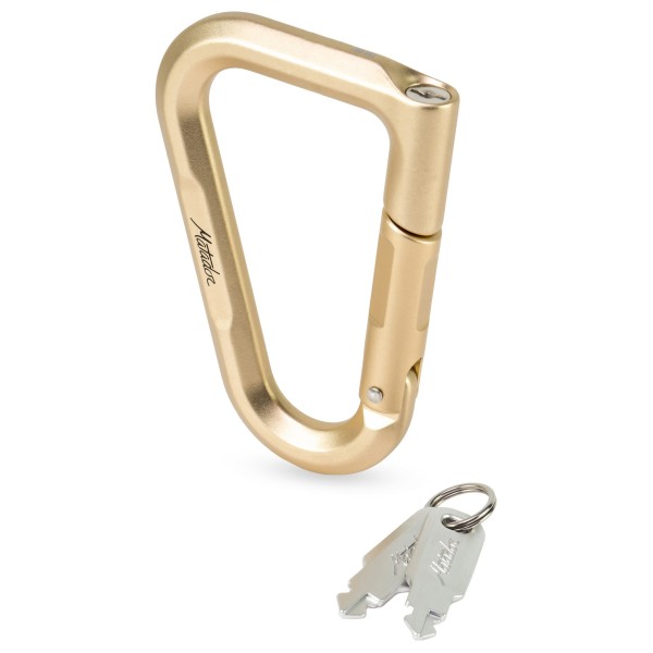 Matador – BetaLock – Materiaalkarabiner maat , Beige