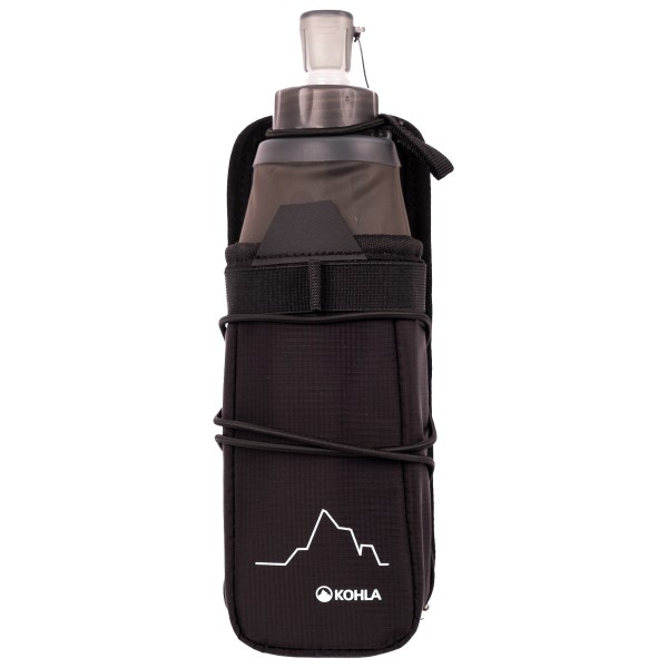 Kohla Softflask & Pet Bottle Holder Drinkfles Zwart