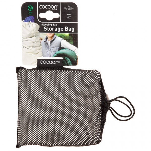 Image of Cocoon - Schlafsack-Aufbewahrungsbeutel Baumwolle Gr 85 / 35 cm beige