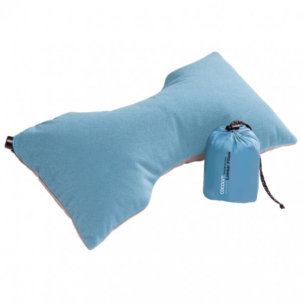 Image of Cocoon - Ultralight Lumbar Support Pillow - Kissen Gr 42 x 21 x 11 cm blau;grün