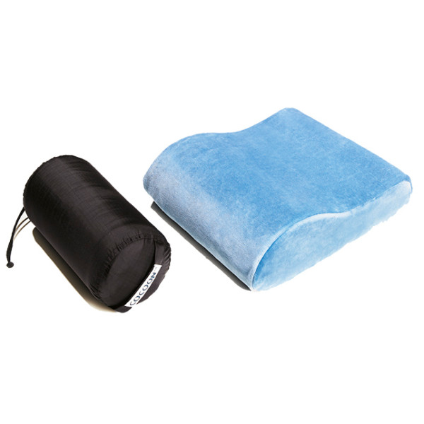 Image of Cocoon - Memory Foam Pillow - Kissen Gr 31 x 26 x 10 cm blau