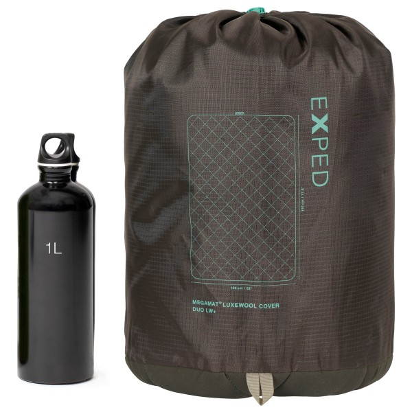 Exped Megamat Luxewool Cover Duo Slaapmat Moraine
