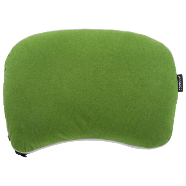 Cocoon Air-Core Down Travel Pillow Kissen (Gr 30 x 41 cm |grün/grau)