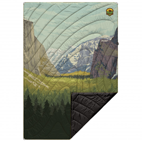 Image of Rumpl - Printed Puffy - Decke Gr 132 x 190 cm oliv bei Bergfreunde.ch - der Outdoor Shop