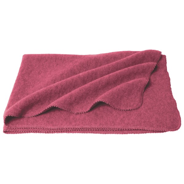 Reiff Fleecedecke Decke (Gr 220 x 140 cm |rot/rosa)