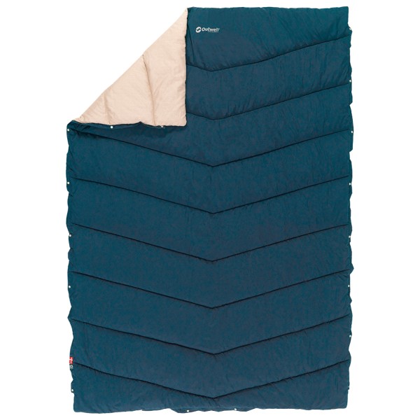 Outwell – Caldera Duvet – Deken maat 200 x 135 cm (LxB), Blauw