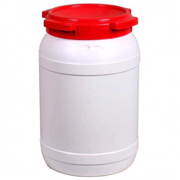 Image of Basic Nature - Weithalstonne Rund - Schutzbox Gr 20 l grau/rot bei Bergfreunde.ch - der Outdoor Shop