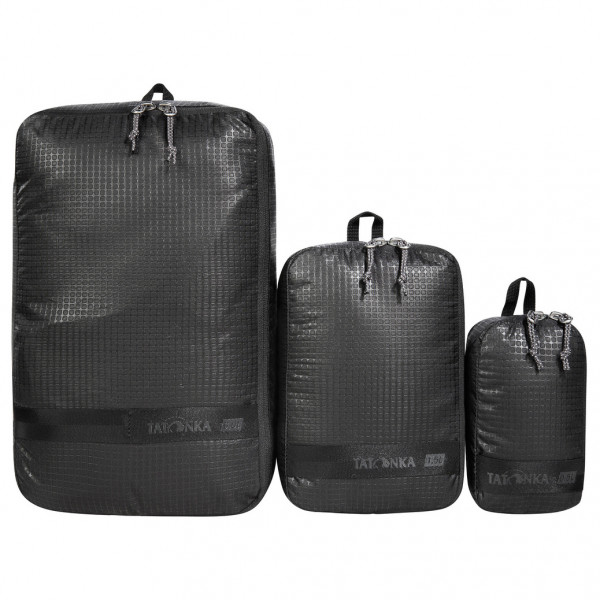 Image of Tatonka - Stuffsack Zip Set III - Packsack Gr 6 l, 1,5 l, 0,5 l grau