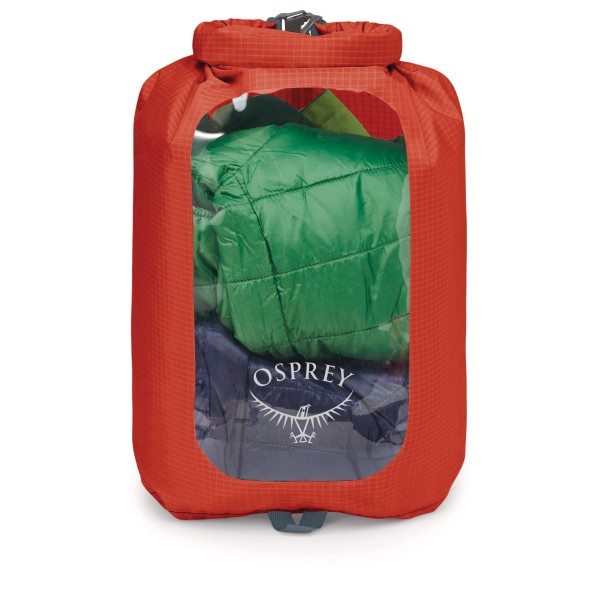 Osprey – Dry Sack 12 with Window – Pakzak maat , Rood