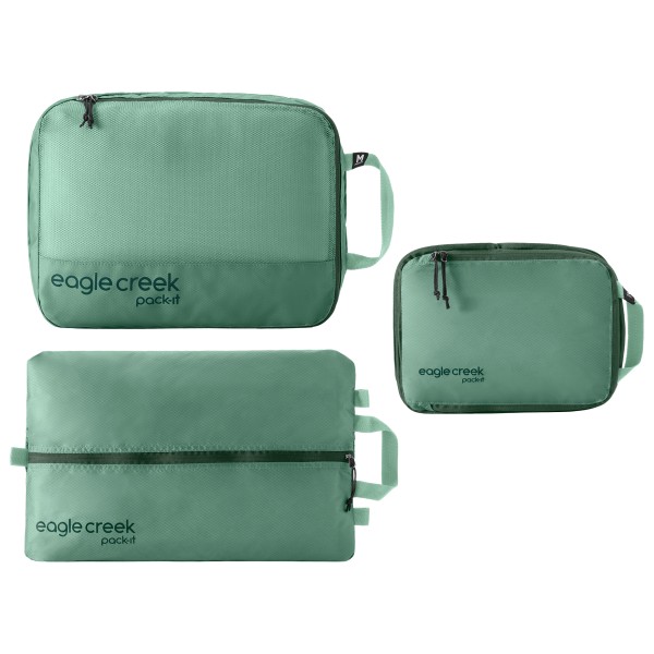 Eagle Creek – Pack-It Essentials Set – Pakzak turkoois/ Groen