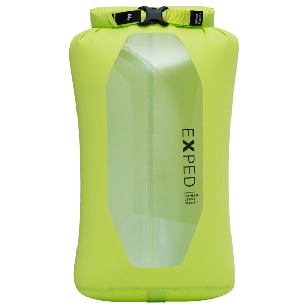 Exped Drybag Versa Clear Packsack (Größe 5 l |grün |wasserdicht)