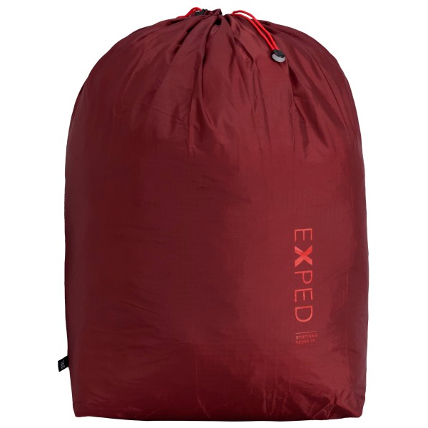 Exped Stuffbag Versa Packsack (Gr 20 l - 45 x 25 x 20 cm |rot)