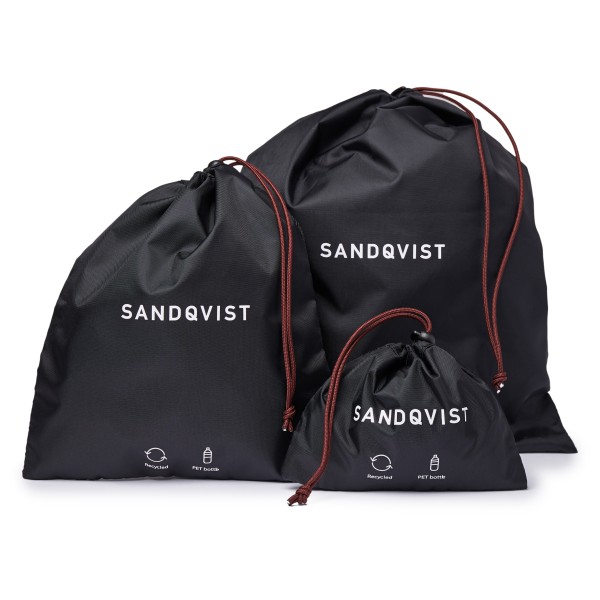 Sandqvist – Items Pack Bags – Pakzak maat , Zwart