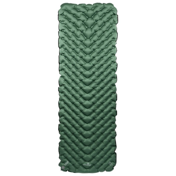 Grüezi Bag Wool Mat Camping Comfort Isomatte (Größe 190 x 64 x 9 cm |grün)