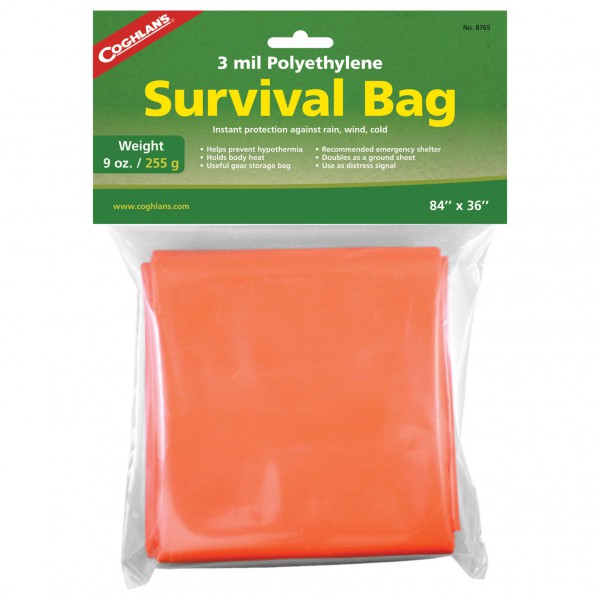 Image of Coghlans - Survival Bag - Biwaksack Gr 210 x 90 cm bunt