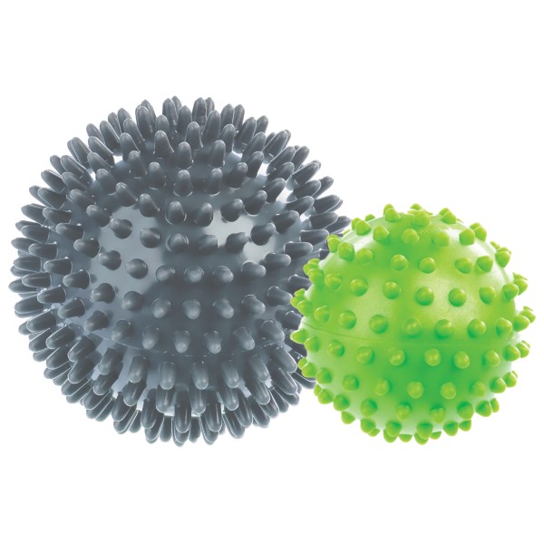 Image of Schildkröt Fitness - Noppenball- / Massageball-Set grau/grün