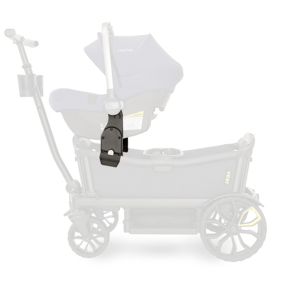Image of VEER - Autositz Adapter - Bollerwagen Gr One Size schwarz bei Bergfreunde.ch - der Outdoor Shop
