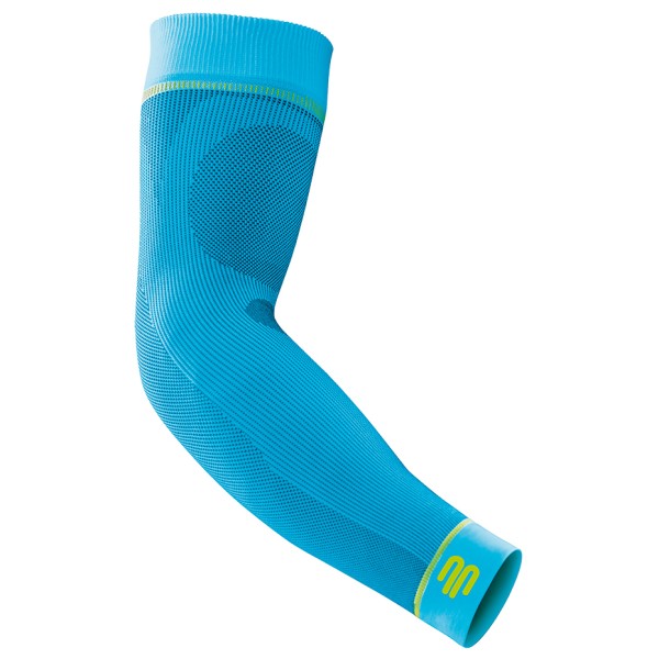 Bauerfeind Sports Sports Compression Sleeves Arm Armlinge Workout (Gr M - Extra Long |blau)