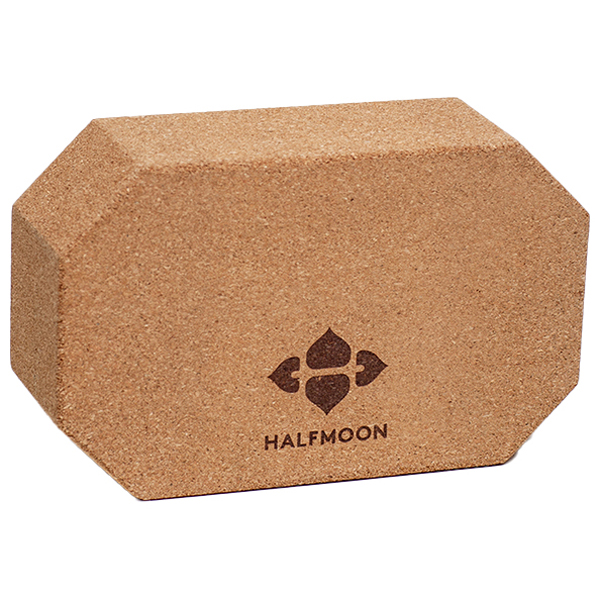 Image of Halfmoon - Octagonal Cork Block - Yogablock Gr 7,6 × 15,2 × 22,9 cm cork bei Bergfreunde.ch - der Outdoor Shop