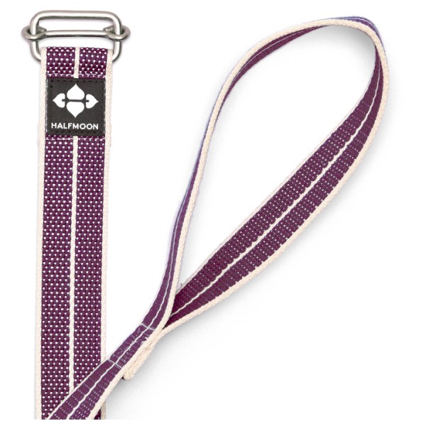Image of Halfmoon - Organic Cotton 8' Loop Yoga Strap - Yogagurt Gr 244 cm blau bei Bergfreunde.ch - der Outdoor Shop
