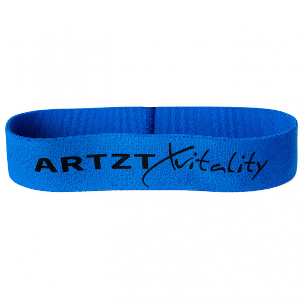 Image of ARTZT vitality - Loop Band Textil - Fitnessband Gr Medium;Schwer blau;grau