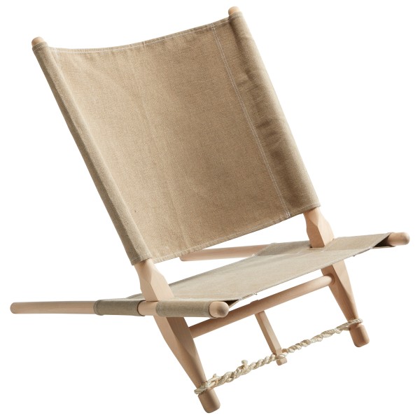 Nordisk Moesgaard Wooden Chair Campingstuhl (beige)