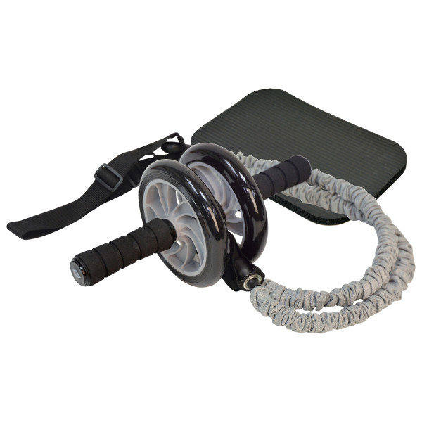 Image of Schildkröt Fitness - Abroller & Expander Set - Expander Gr One Size schwarz/grau