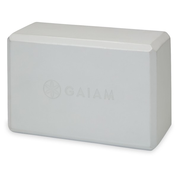 Yogablock GAIAM Block (Gr 22,9 x 15,2 x 10,1 cm |grau)