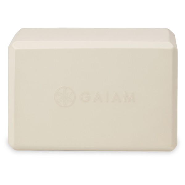 GAIAM Block Yogablock Yoga (Gr 22,9 x 15,2 x 10,1 cm |calming greige)